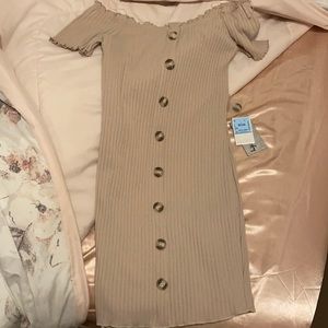 Ross Beige Dress